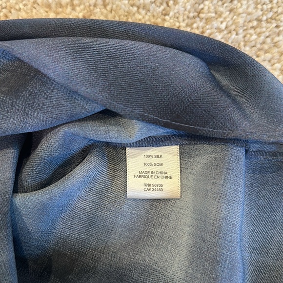 Rebecca Taylor plaid silk top - Picture 6 of 7